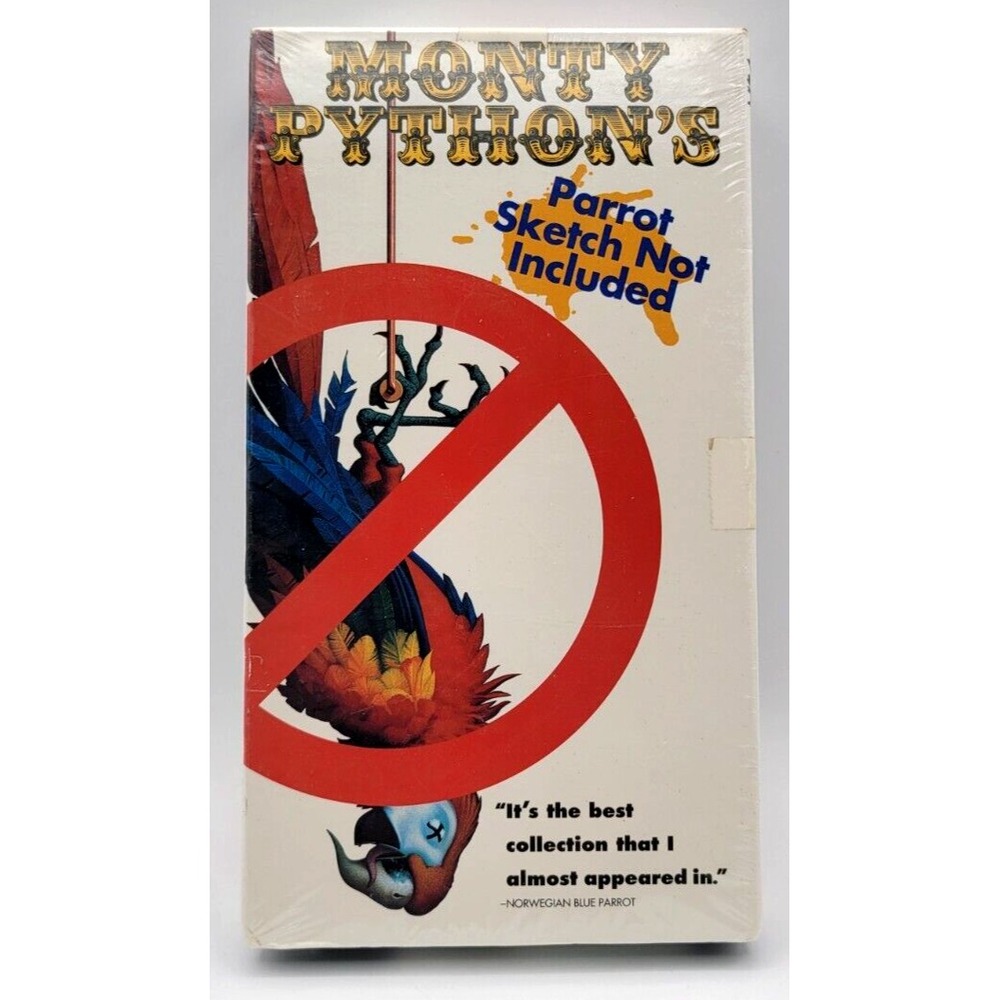 Monty Python's Parrot Sketch not Included VHS New‎ Sealed NIP NIB